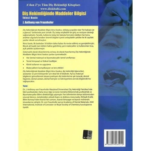 Diş Hekimliğinde Maddeler Bilgisi - 2