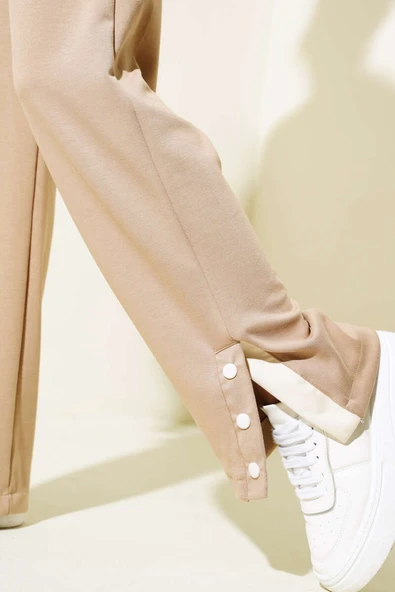 Loyşa Çıtçıt Süslemeli İkili Takım Latte - Resim 4