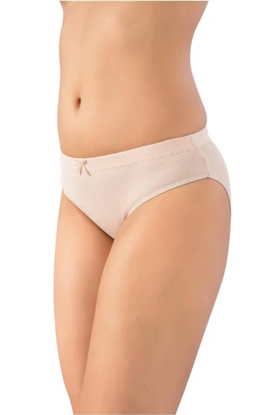 5 Adet Lüx Drm Buket Bayan Bikini Külot Slip Renk Seçenekli 036 - Resim 3