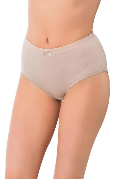 5 Adet Lüx Drm Buse Bayan Bato Yüksek Bel Slip Külot 035 - Resim 3