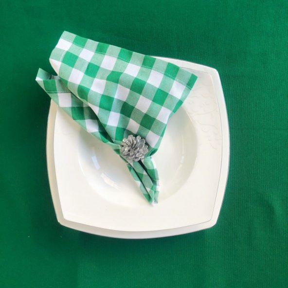Loseta Large Green Kumaş Peçete 40*40
