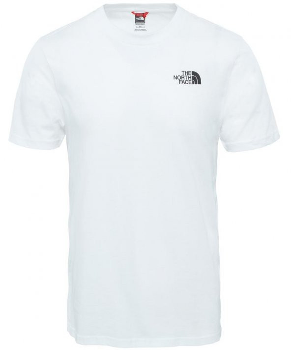 The Nort Face Simple Dome Erkek T-Shirt Beyaz T92TX5FN4T-129