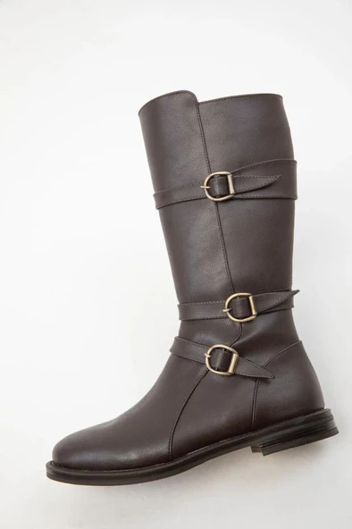 Papuçcity Mnrs 1565 Kadın Günlük Çizme Bot - Resim 12