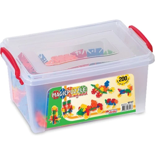 Dede Magic Puzzle Küçük Box 200 Adet - Resim 2