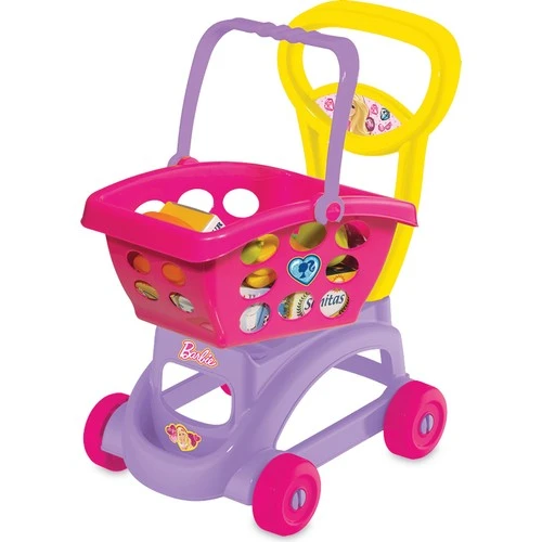 Barbie Sepetli Market Arabası 01972 - Resim 3