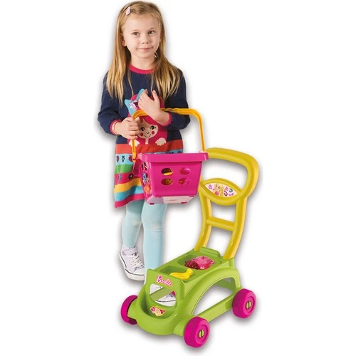 Barbie Sepetli Market Arabası 01972 - Resim 5