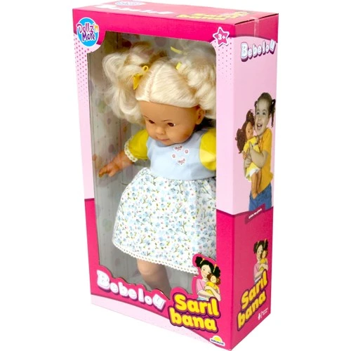 Bebelou Sarıl Bana Bebeği 40cm. - Kızıl Saçlı 31124 - Resim 5