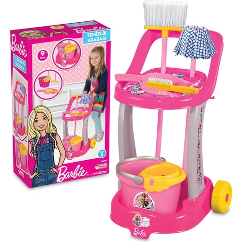 Barbie Temizlik Arabası 01970 ürün görseli 1
