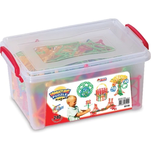 Dede Minyatür Puzzle Küçük Box 240 Parça - Resim 2