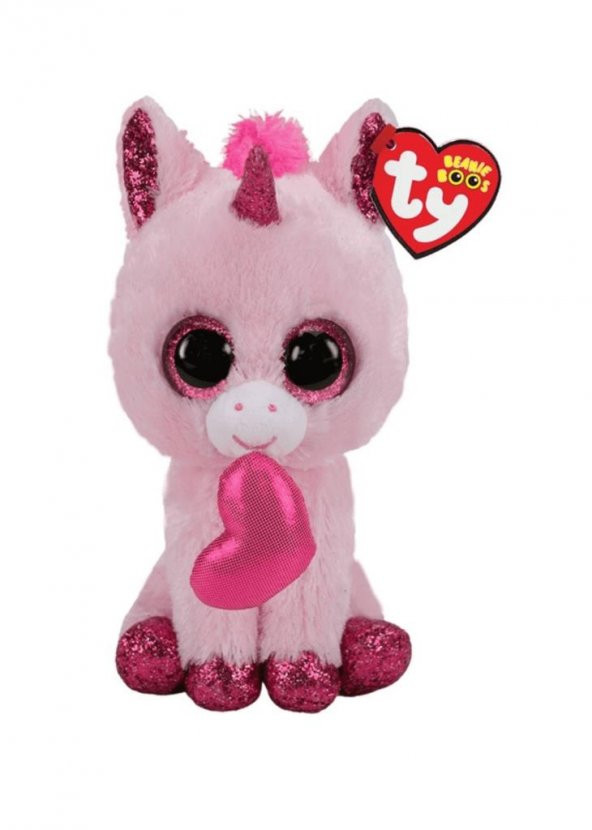 Ty Beanie Boos Kalpli Unicorn Peluş Darling 15 cm