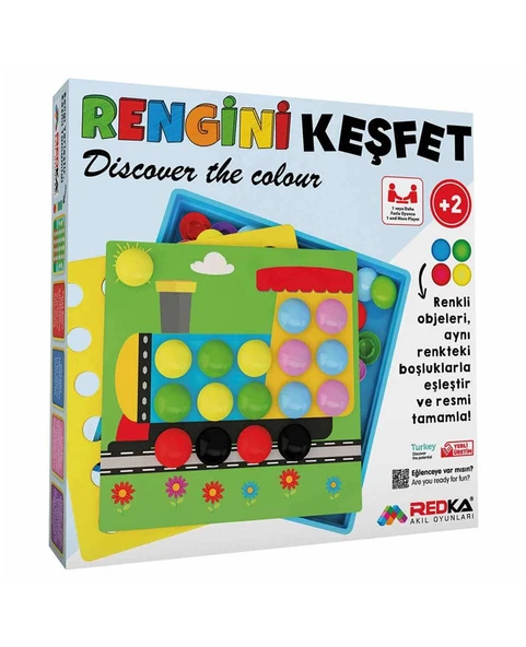 Redka Rengini Keşfet Zeka Oyunu ürün görseli