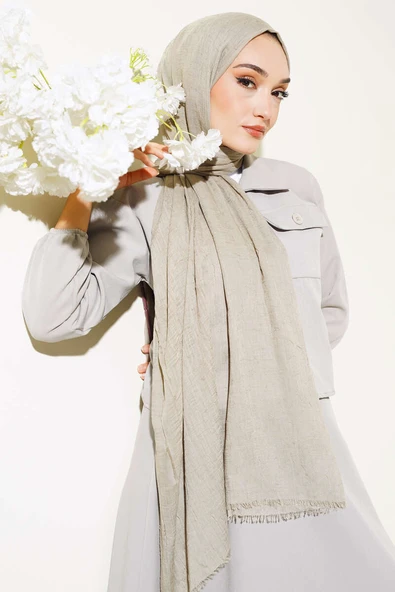 Organik Bambu Kraş Şal Taş - Resim 2