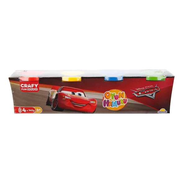 Crafy Cars 4'lü Oyun Hamuru 560 g - Resim 2