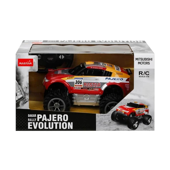 1:18 Mitsubishi Pajero Evolution Uzaktan Kumandalı Araba ürün görseli 1