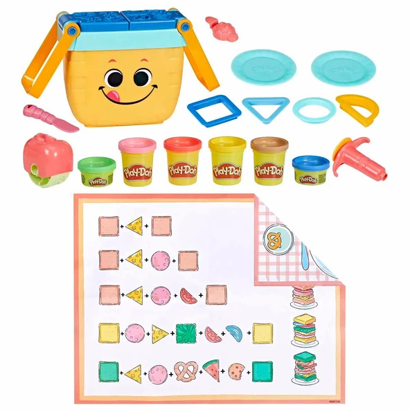 Play Doh Piknik Şekilleri Başlangıç Seti F6916 - Resim 2