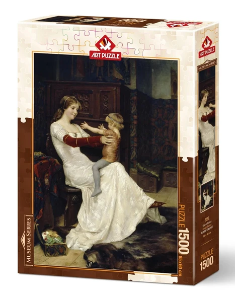 Art Puzzle Kraliçe Bianca 1500 Parça Museum Puzzle ürün görseli 1