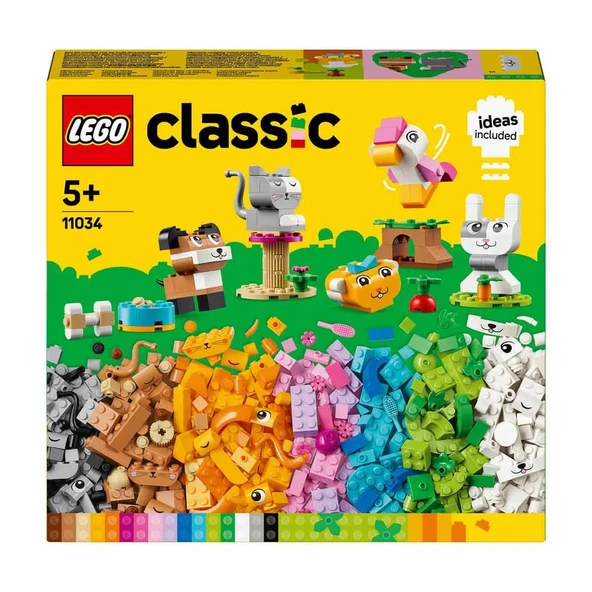 LEGO Classic Yaratıcı Evcil Hayvanlar 450 Parça 11034 ürün görseli 1