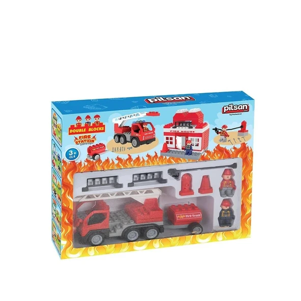 Pilsan Double Blocks İtfaye Kamyon Yangın Söndürme Seti - Resim 2