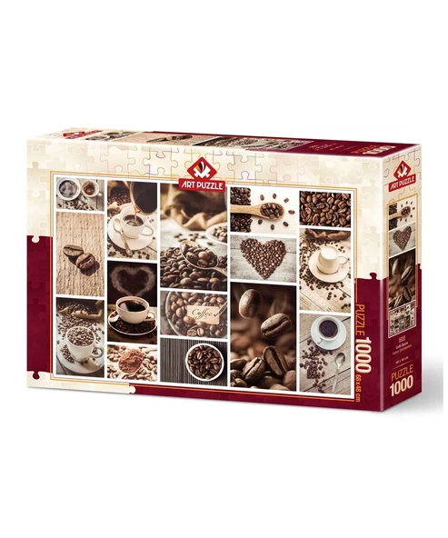 Art Puzzle Kahve Çekirdekleri 1000 Parça Puzzle ürün görseli 1
