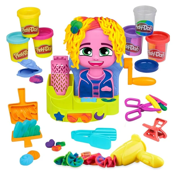 Play-Doh Kuaför Salonu Oyun Seti F8807 - Resim 2