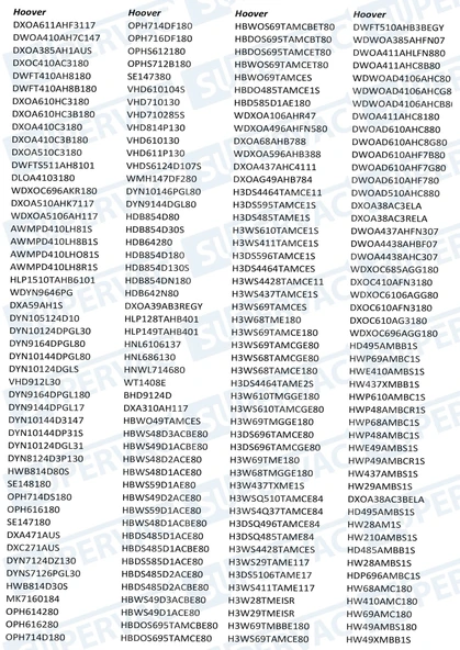 Hoover VHD61486S , WDXOA5106AH517 Modelleri  İle Uyumlu Çamaşır Makinesi Amortisör - Resim 8