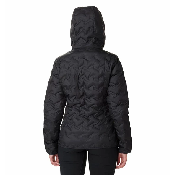 Columbia WK0260-010 Delta Ridge Down Hooded Jacket Kadın Mont - 2