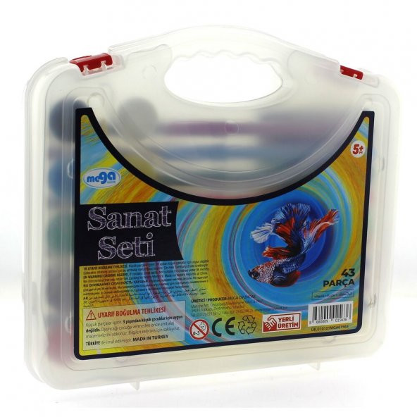 43 Parça Çantalı Sanat Seti - 4