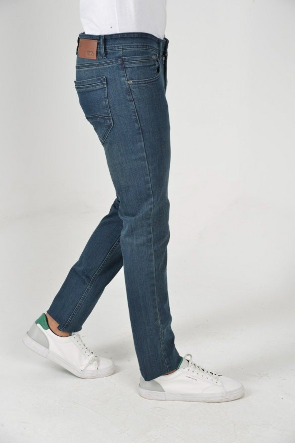 HATİPOĞLU K-5120 SLİMFİT AZ TAŞLAMALI KOT PANTOLON - 5