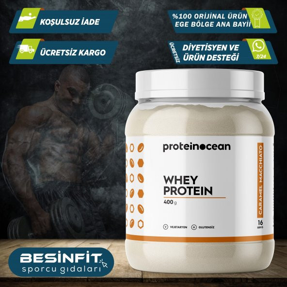 ProteinOcean Whey Protein 400 Gram (16 servis) (( KALİTE )) - 4