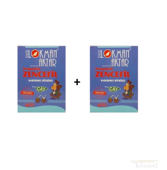 Propolisli Zencefil Karışımlı  Çay 2 x 100 Gr, Lokman Aktar