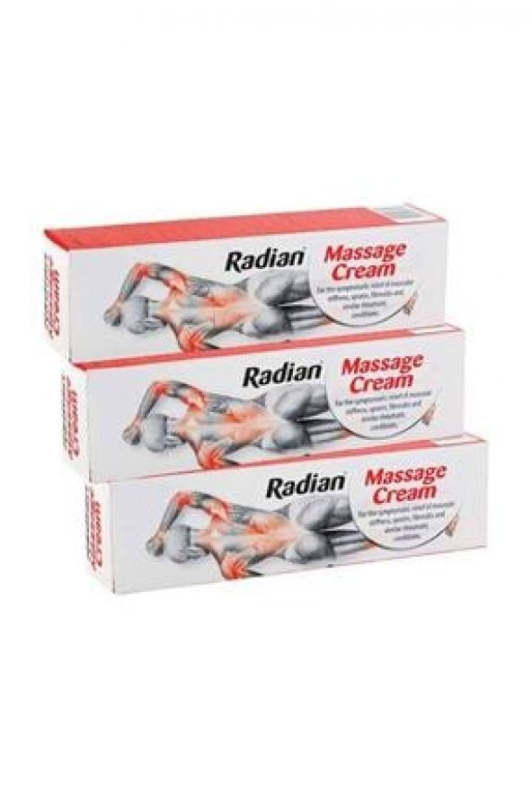 Radian Massage Cream 100 g 3 Adet