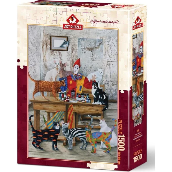 Art Puzzle 1500 Parça Renkli Dünyam Puzzle ürün görseli