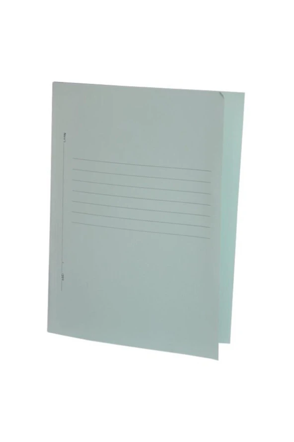 Bafix Tam Kapak Dosya Karton Yeşil 50'li