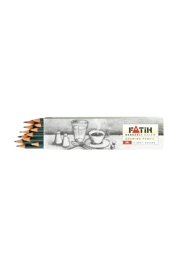 Fatih Kurşun Kalem Dereceli B 12'Li