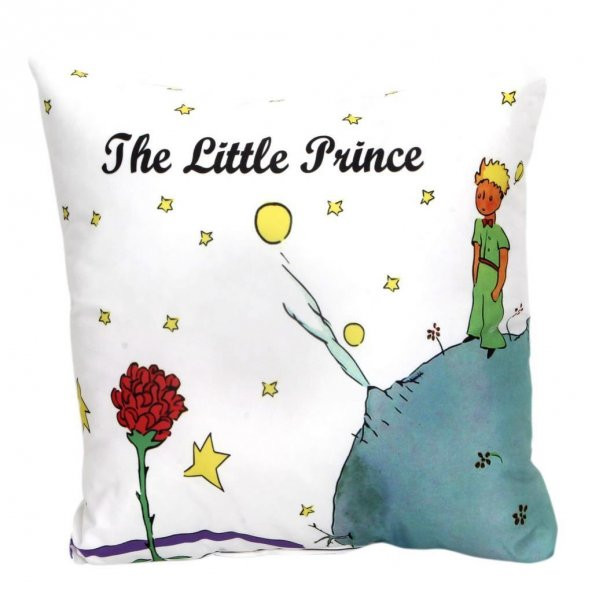 Küçük Prens Büyük Boy Yastık Küçük Prens Kutulu Kupa Hediye Seti - 3