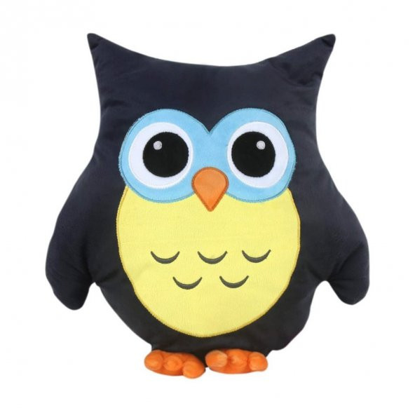 Baykuş Yastık Best Friends Baykuş Kalemlik ve Işıklı Biblo Sevgiliye Hediye Seti - 4