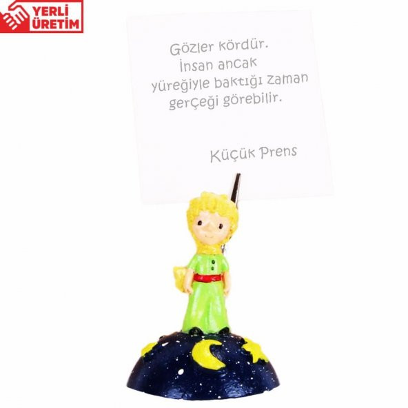 Küçük Prens Puf Yastık Kalemlik Küçük Prens Notluk Kupa Hediye Seti - 4