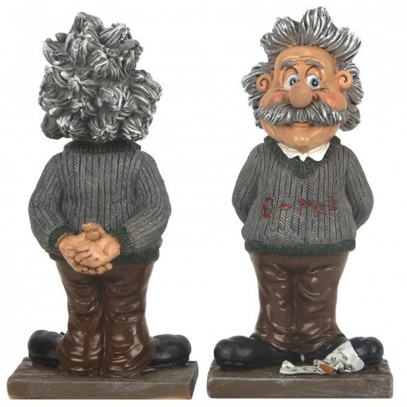 Einstein Yastık Kupa Biblo Üçlü Hediye Set - 2