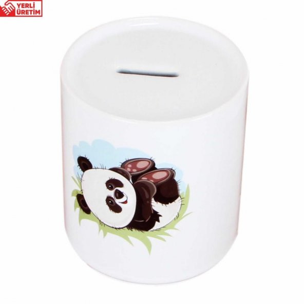 Afacan Panda Biblo Kalemlik Panda Kumbara Panda Kupa Hediye Seti - 3
