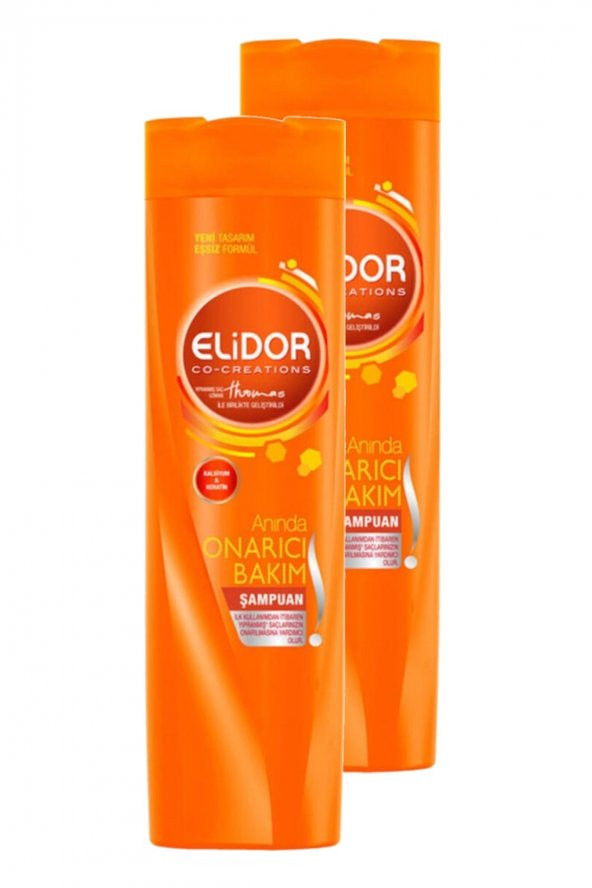 Elidor 350 ML Anında Onarıcı Bakım Şampuan 2 li Avantaj Paketi
