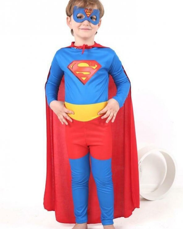 Süpermen Çocuk Kostümü