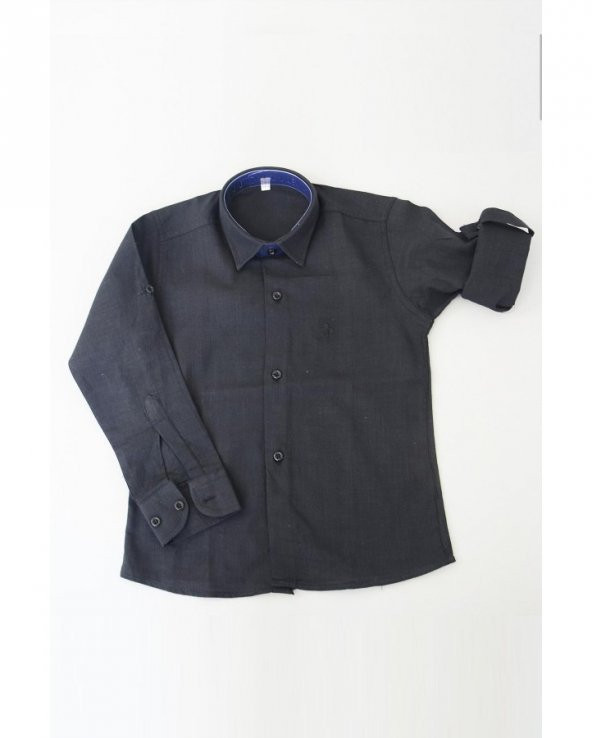 Keten Erkek Çocuk Gömlek - 7