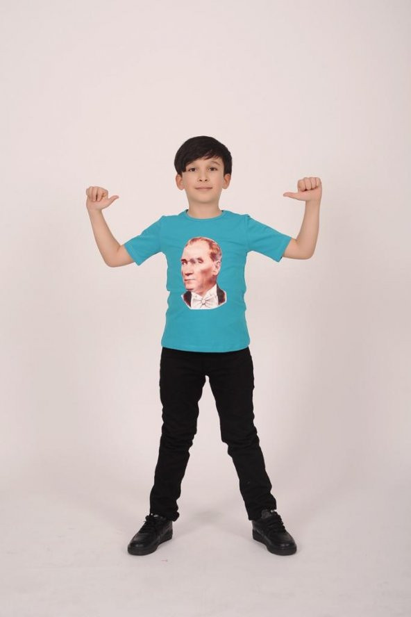 Atatürk Baskılı Tişört - 4