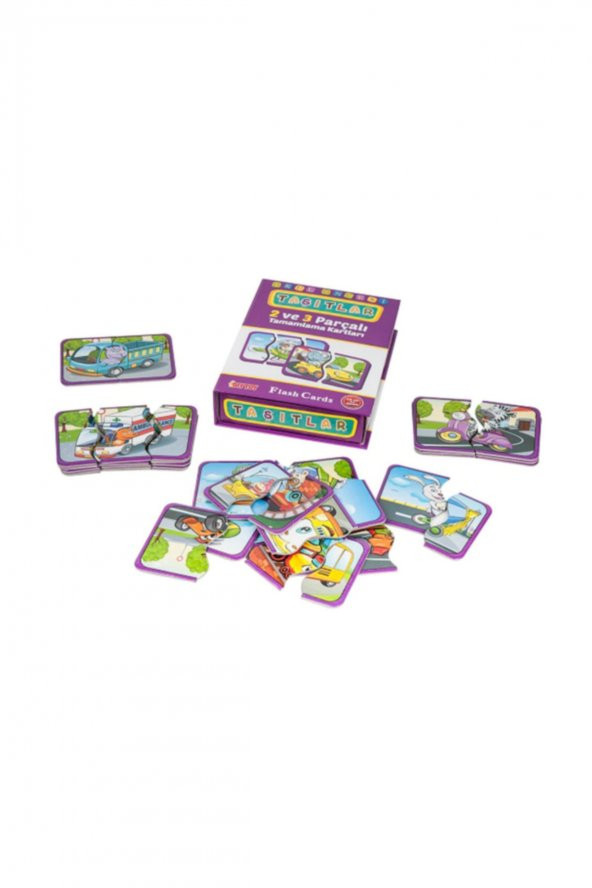 Flash Cards Taşıtlar - 3