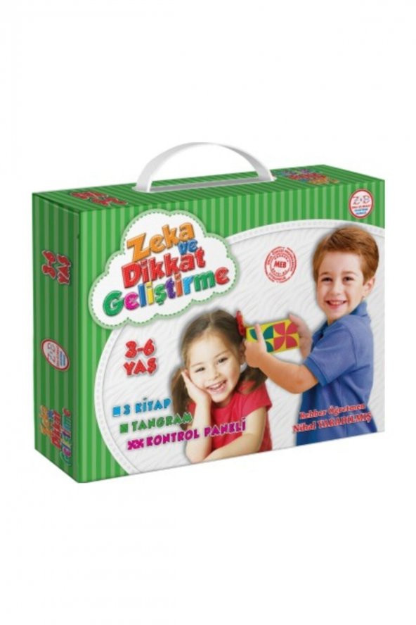 Zeka Ve Dikkat Geliştirme Seti 3-6 Yaş - 1