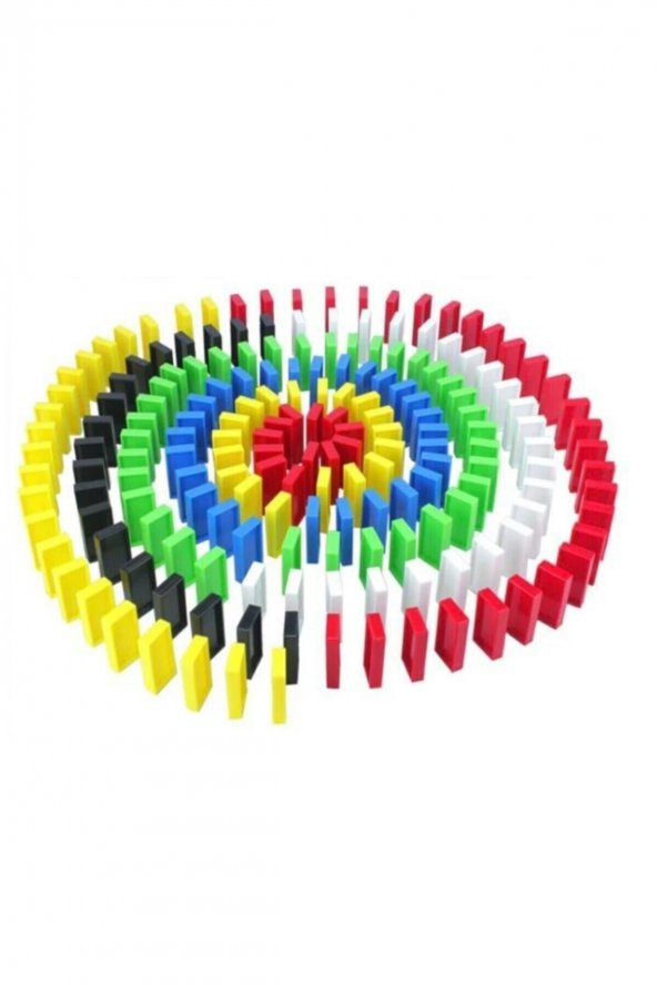 Circle Toys 100 Parça Ahşap Domino