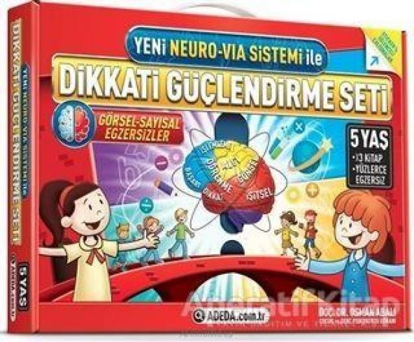 ADEDA DİKKATİ GÜÇLENDİRME SETİ 5 YAŞ