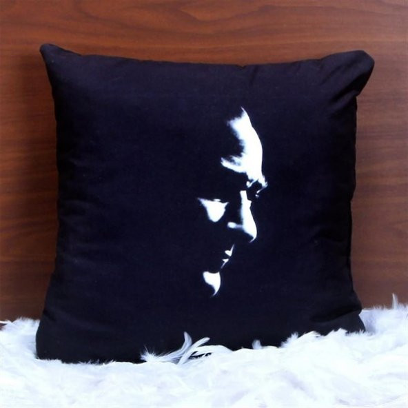 Atatürk Büyük Boy Yastık Kırlent - 2