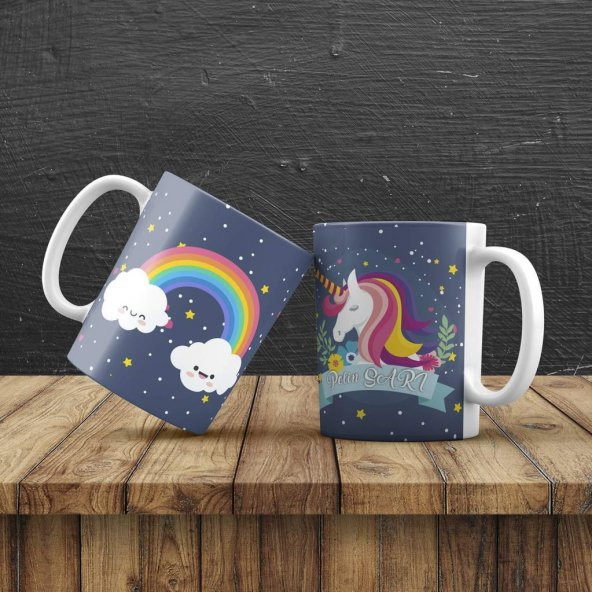 Kişiye Özel Unicorn Kupa