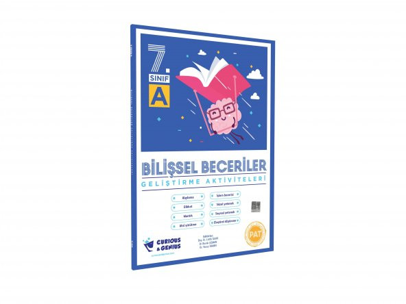 Curious&Genius PAT 7. Sınıf Bilişsel Beceriler Geliştirme Aktivite ABC 3lü Set